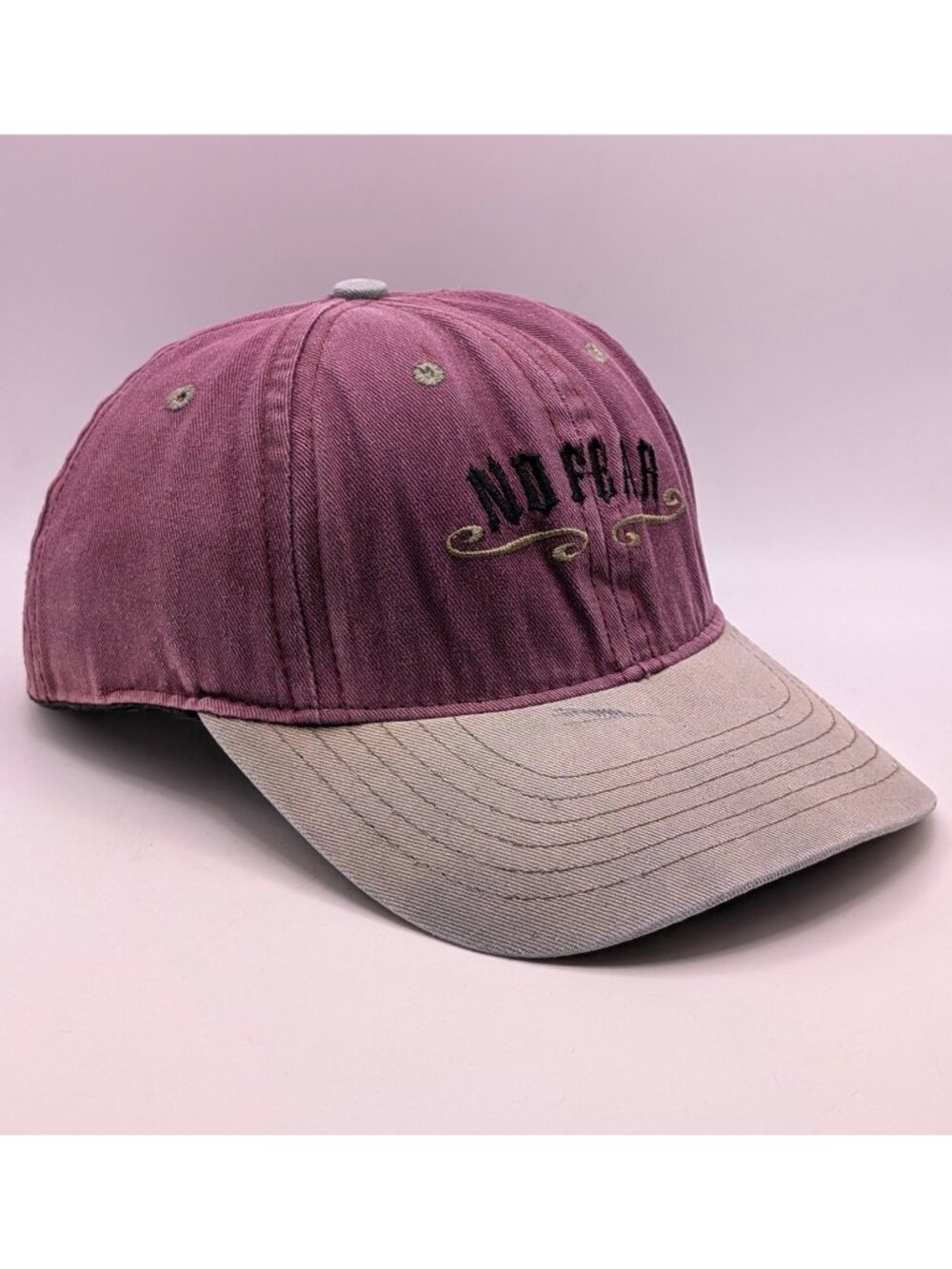 NO FEAR Snapback Hat Cap USA Made Vintage 90s Y2K Retro Life's Short Distressed